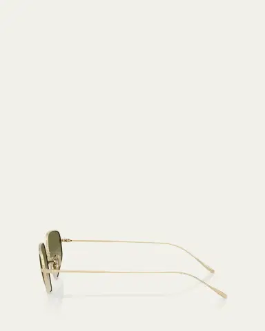 Oliver Peoples OV1356S Rectangular Metal Sunglasses | Thumbnail 6