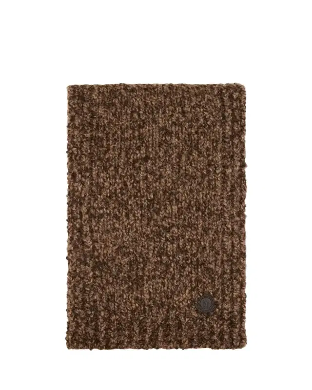 Moncler Men's Edit Wool and Alpaca Blend Scarf