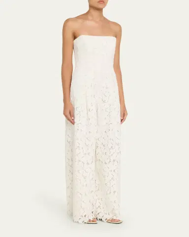 Simkhai Rebecca Strapless Lace Jumpsuit | Thumbnail 2