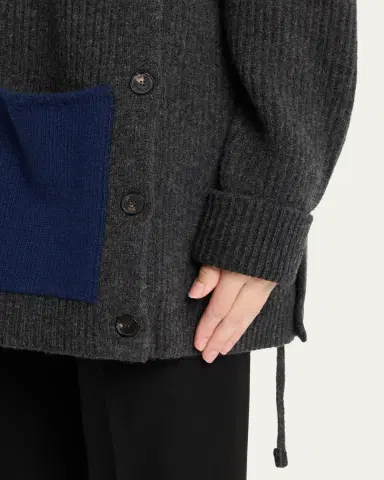 SETCHU Button Cardigan | Thumbnail 5
