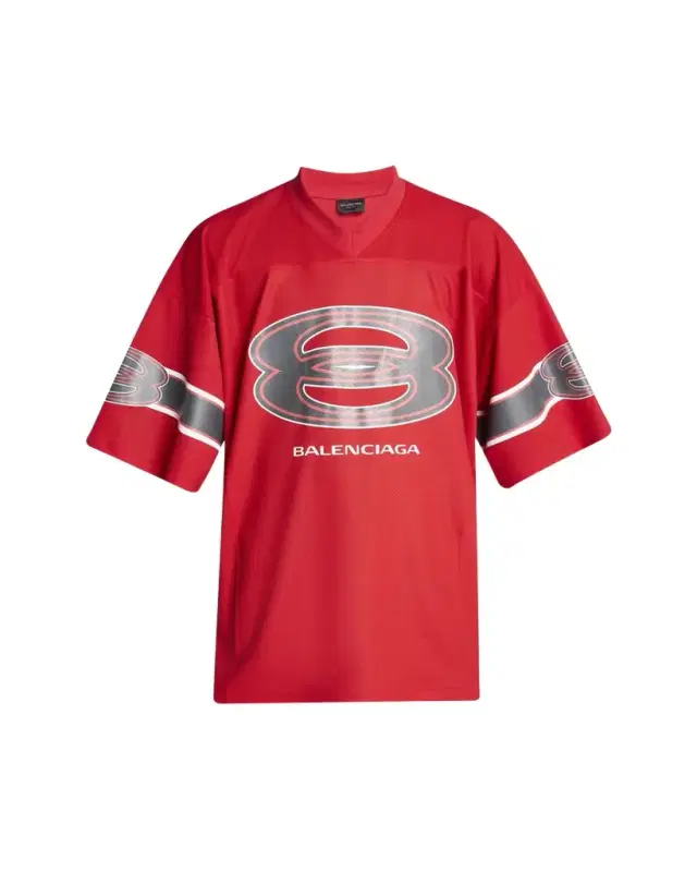 Balenciaga Men's Unity Sports Icon Mesh Jersey T-Shirt