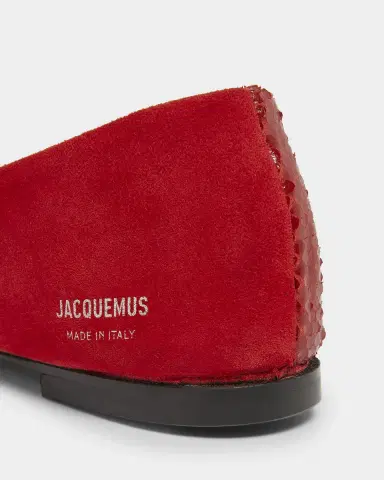 Jacquemus Les Ballerines Mixed Leather Flats | Thumbnail 2 Jacquemus Les Ballerines Mixed Leather Flats | Thumbnail 2