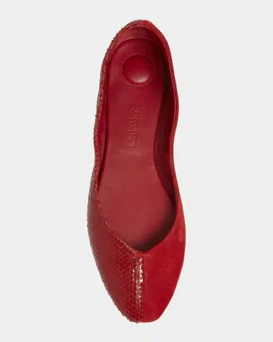 Jacquemus Les Ballerines Mixed Leather Flats | Thumbnail 3 Jacquemus Les Ballerines Mixed Leather Flats | Thumbnail 3