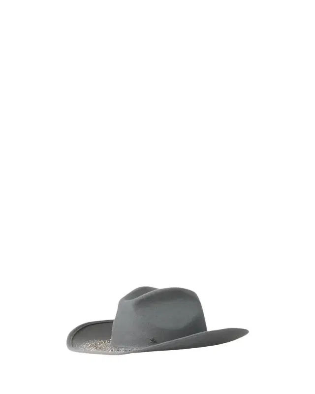 Austin Fairy Dust Strass Wool Felt Cowboy Hat
