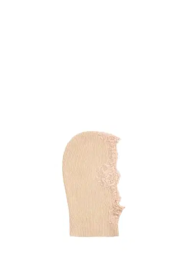 Valentino Garavani VLogo Signature Cashmere & Lace Hood | Thumbnail 1