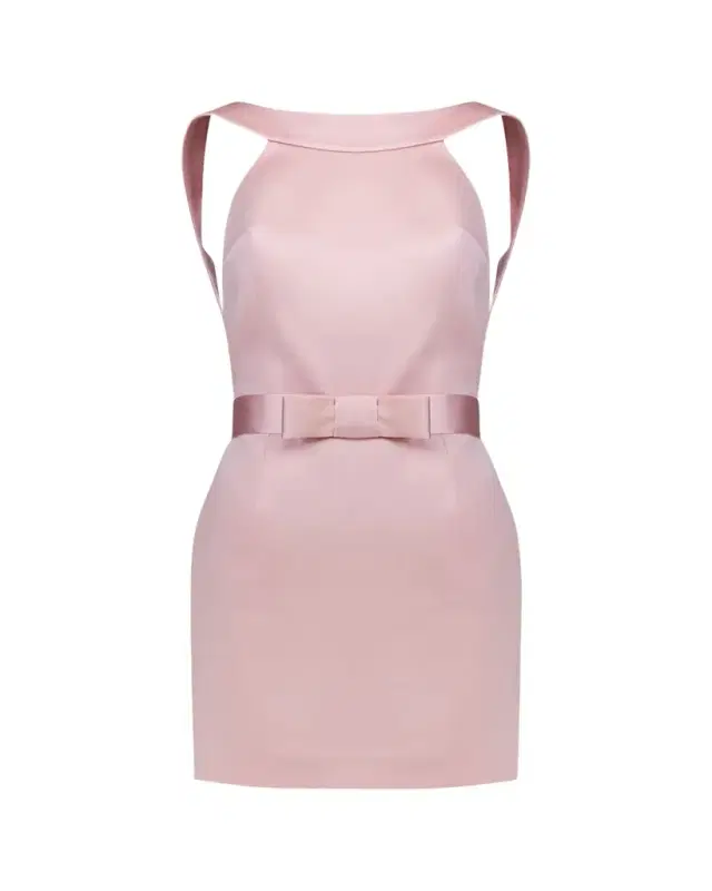 Delphine Satin Mini Dress