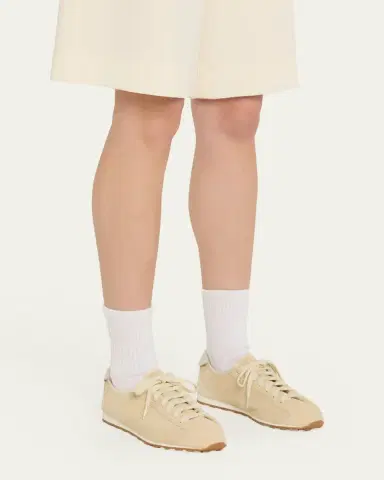 Jacquemus Les Tennis Croc-Embossed Suede Sneakers | Thumbnail 6