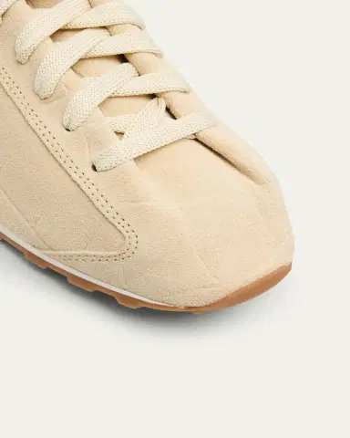 Jacquemus Les Tennis Croc-Embossed Suede Sneakers | Thumbnail 9