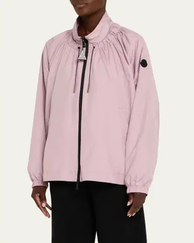 Moncler Valencay Drawstring Windbreaker Jacket | Thumbnail 4 Moncler Valencay Drawstring Windbreaker Jacket | Thumbnail 4