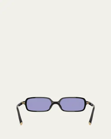 Miu Miu MU 11ZSF Acetate Rectangular Sunglasses | Thumbnail 7 Miu Miu MU 11ZSF Acetate Rectangular Sunglasses | Thumbnail 7