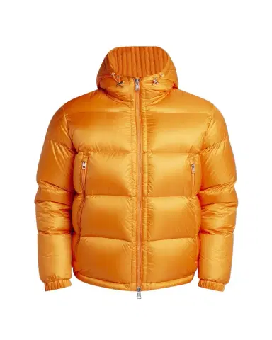 Moncler Men's Quilted Ripstop Down Hooded Jacket | Thumbnail 1 Moncler Men's Quilted Ripstop Down Hooded Jacket | Thumbnail 1