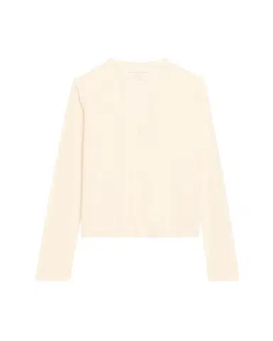 MAJESTIC FILATURES V-Neck Button-Down Long-Sleeve Stretch-Linen Cardigan | Thumbnail 1 MAJESTIC FILATURES V-Neck Button-Down Long-Sleeve Stretch-Linen Cardigan | Thumbnail 1