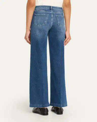 L'Agence Scottie High-Rise Wide Jeans | Thumbnail 3 L'Agence Scottie High-Rise Wide Jeans | Thumbnail 3