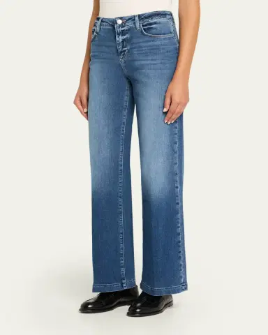 L'Agence Scottie High-Rise Wide Jeans | Thumbnail 4 L'Agence Scottie High-Rise Wide Jeans | Thumbnail 4