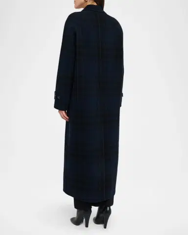 Akris Estelle Double-Face Wool Maxi Coat | Thumbnail 2 Akris Estelle Double-Face Wool Maxi Coat | Thumbnail 2