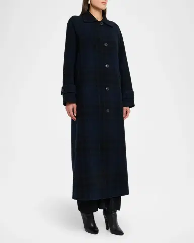 Akris Estelle Double-Face Wool Maxi Coat | Thumbnail 3 Akris Estelle Double-Face Wool Maxi Coat | Thumbnail 3