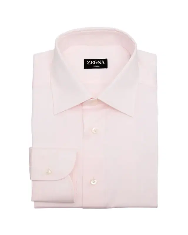 Men's Trofeo Cotton Tonal Stripe Dress Shirt