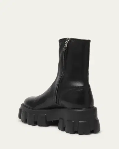 Prada 55mm Monolith Leather Chelsea Booties | Thumbnail 3 Prada 55mm Monolith Leather Chelsea Booties | Thumbnail 3