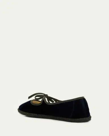 Vibi Venezia Velvet Mary Jane Ballerina Flats | Thumbnail 4
