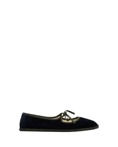 Vibi Venezia Velvet Mary Jane Ballerina Flats | Thumbnail 1