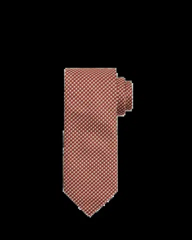 Brioni Men's Geometric Check Silk Tie | Thumbnail 2