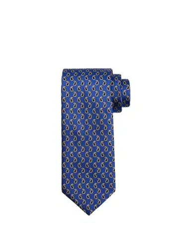 Brioni Men's Micro-Paisley Jacquard Silk Tie | Thumbnail 1