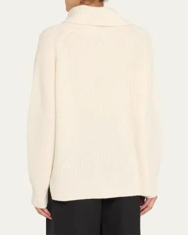 Loulou De Saison Cecil Turtleneck Cashmere Sweater | Thumbnail 2