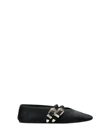 Le Monde Béryl Claudia Calf Hair Ballerina Flats | Thumbnail 1