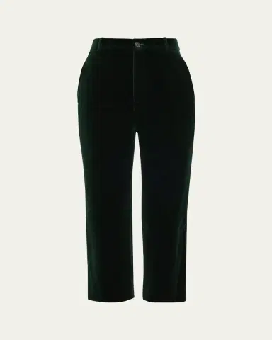 Saint Laurent Velvet Flare Trousers | Thumbnail 5 Saint Laurent Velvet Flare Trousers | Thumbnail 5