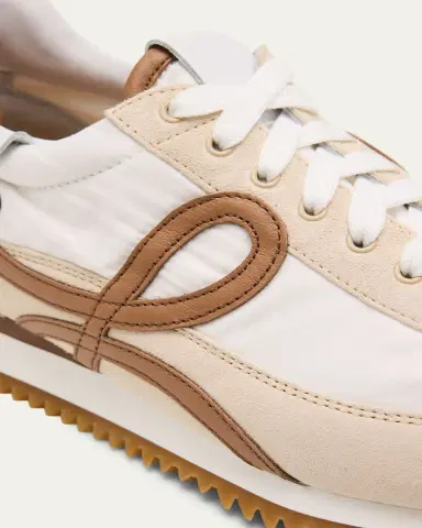 Loewe Flow Runner Suede and Leather Sneakers | Thumbnail 8 Loewe Flow Runner Suede and Leather Sneakers | Thumbnail 8