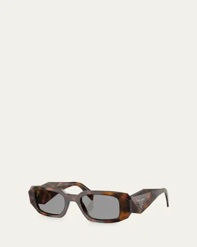 Prada Acetate Rectangular Sunglasses | Thumbnail 2 Prada Acetate Rectangular Sunglasses | Thumbnail 2