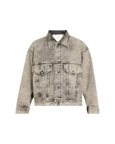 SETCHU Ruche Washed Denim Jacket | Thumbnail 1 SETCHU Ruche Washed Denim Jacket | Thumbnail 1