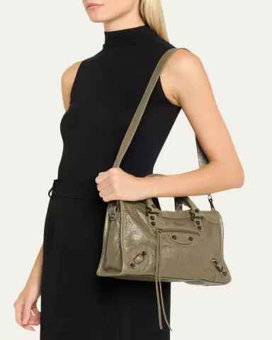 Balenciaga Le City Small Leather Top-Handle Bag | Thumbnail 2 Balenciaga Le City Small Leather Top-Handle Bag | Thumbnail 2