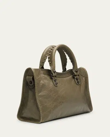 Balenciaga Le City Small Leather Top-Handle Bag | Thumbnail 3 Balenciaga Le City Small Leather Top-Handle Bag | Thumbnail 3