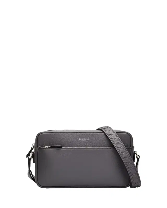 Serapian Men's East/West Cachemire Mosaico Crossbody Bag