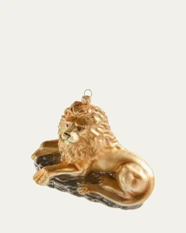 Bergdorf Goodman Resting Lion Ornament | Thumbnail 2