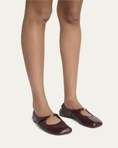 Loewe Pebble Soft Leather Ballerina Flats | Thumbnail 12 Loewe Pebble Soft Leather Ballerina Flats | Thumbnail 12