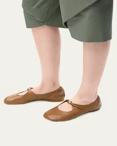 Loewe Pebble Soft Leather Ballerina Flats | Thumbnail 9 Loewe Pebble Soft Leather Ballerina Flats | Thumbnail 9