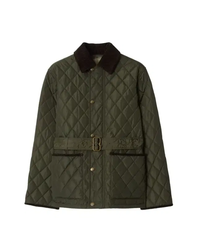 Chiltern Quilted Barn Jacket With Belt