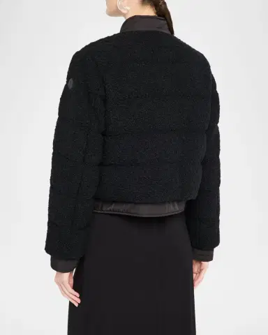 Moncler Blandy Tweed Short Down Jacket | Thumbnail 2 Moncler Blandy Tweed Short Down Jacket | Thumbnail 2