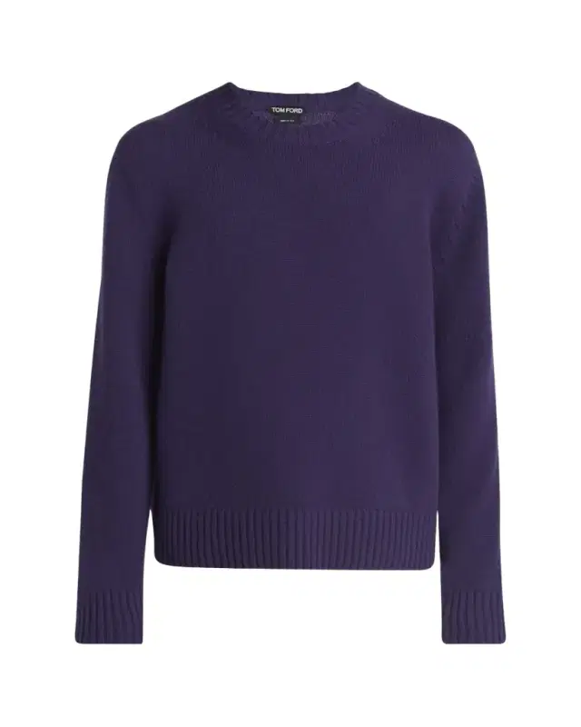 Men's 5 Gauge Cashmere Crewneck Sweater