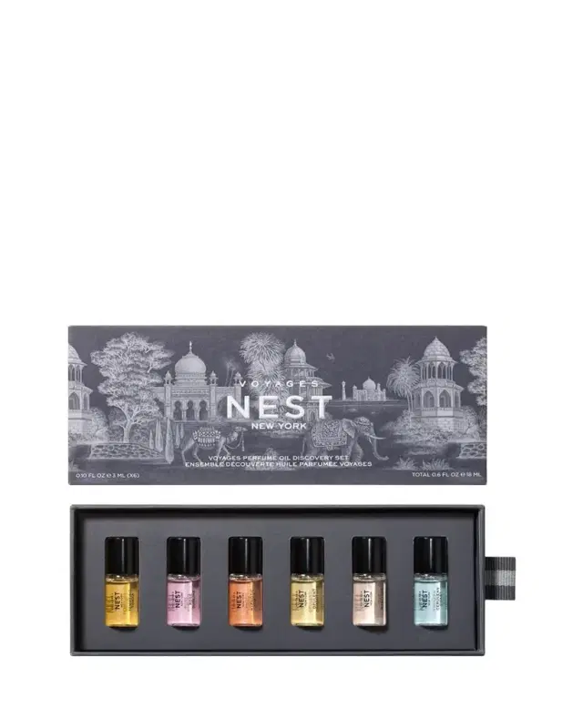 VOYAGES Perfume Oil Discovery Set, 6 x 3mL VOYAGES Perfume Oil Discovery Set, 6 x 3mL