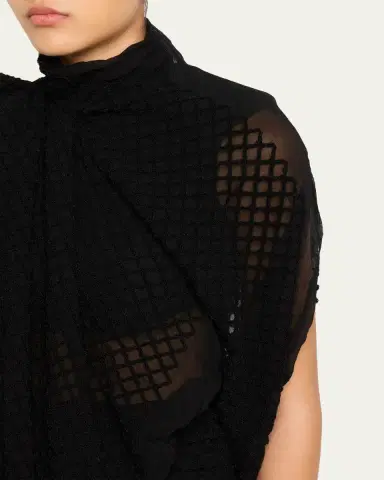 Diotima Mayor Draped Open-Back Silk Midi Dress | Thumbnail 5 Diotima Mayor Draped Open-Back Silk Midi Dress | Thumbnail 5