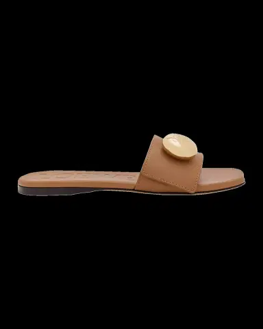 Loewe Pebble Leather Slide Sandals | Thumbnail 2 Loewe Pebble Leather Slide Sandals | Thumbnail 2