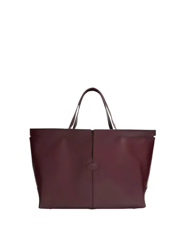 Di Bag Folia Leather Shopper Tote Bag