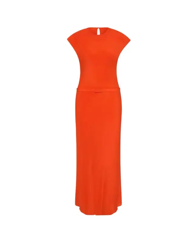 SIR Fresca Belted Silk Dress