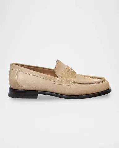 Santoni Airglow Suede Loafers | Thumbnail 2