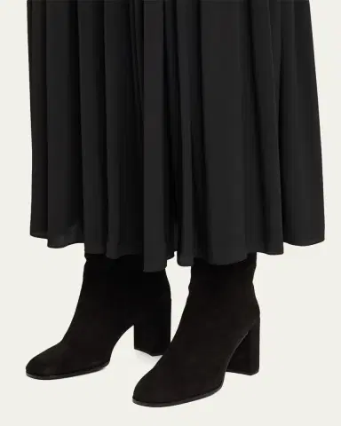Prada Suede Knee-High Boots | Thumbnail 2
