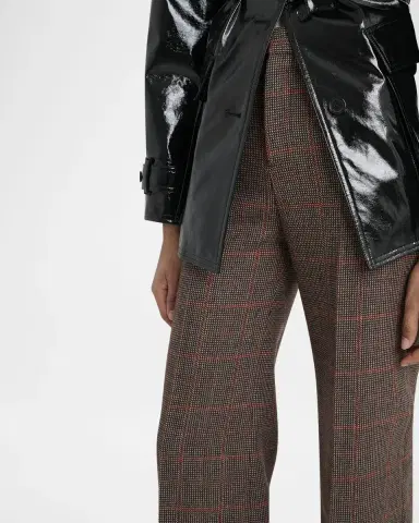 Chloé Plaid Wide-Leg Pants | Thumbnail 4