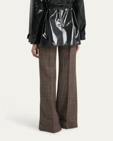 Chloé Plaid Wide-Leg Pants | Thumbnail 7
